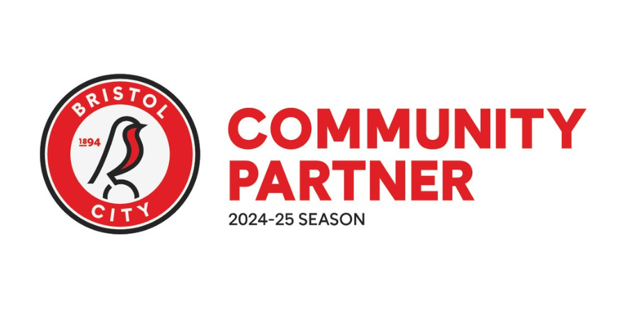 Bristol City Community Partner 2024/2025 season crest